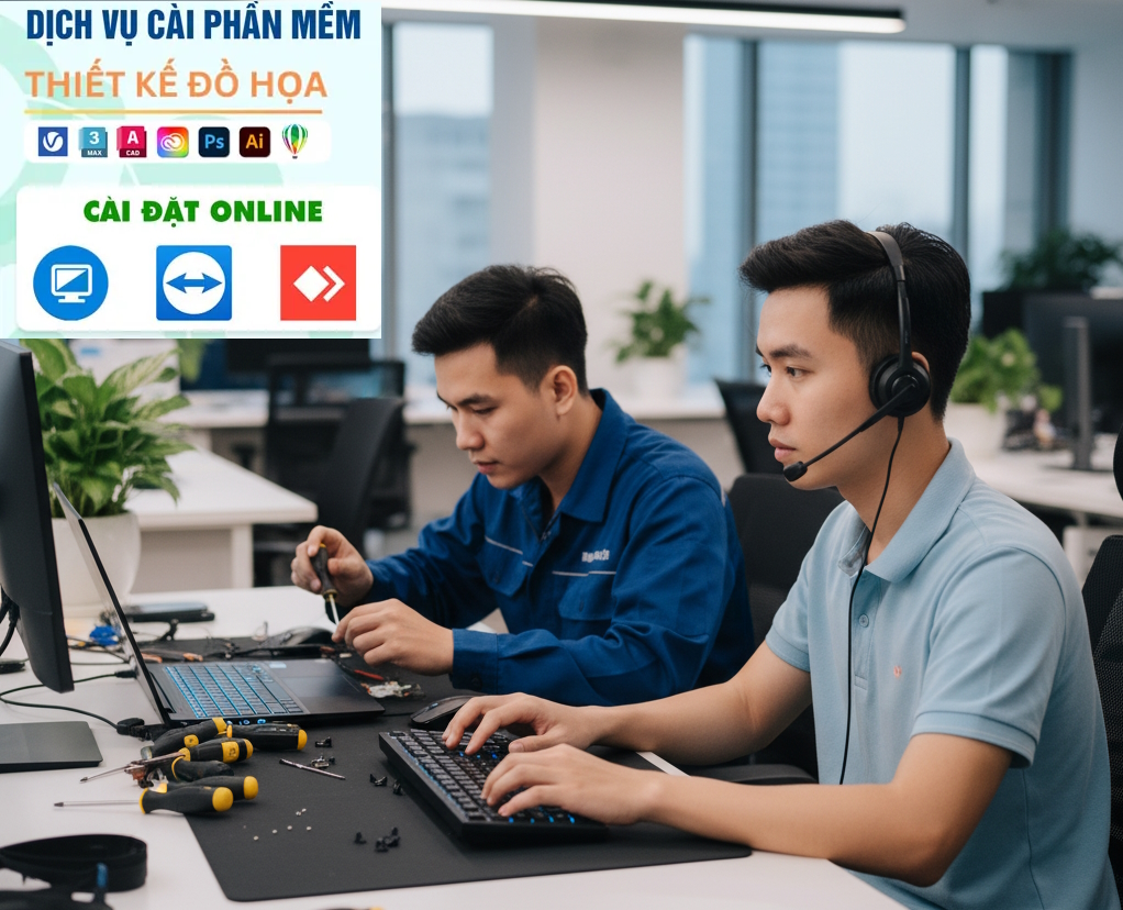 Cài đặt Máy Tính Phường Quỳnh Mai, Nghệ An